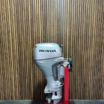 2010 Honda 15 HP outboard engine.