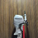 2022 Honda 40 HP EFI outboard engine.