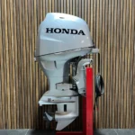 2018 Honda 40 HP EFI outboard engine.