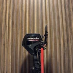 2022 Mercury 20 HP EFI outboard engine.