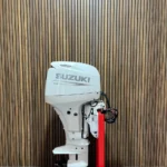 2023 Suzuki 60 HP EFI outboard engine.