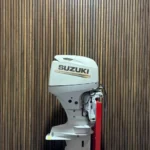 2022 Suzuki 60 HP EFI AVTL outboard engine.