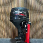 2015 Suzuki DF30ATL outboard engine.