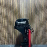 Suzuki DF9.9 BRL outboard engine.