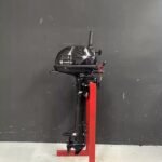 Tohatsu 5 HP MFS5D SL outboard engine.