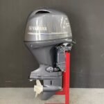 Yamaha 115 HP EFI outboard engine.