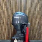 2025 Yamaha 70 HP EFI outboard engine.