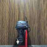 2018 Yamaha F25G outboard engine.