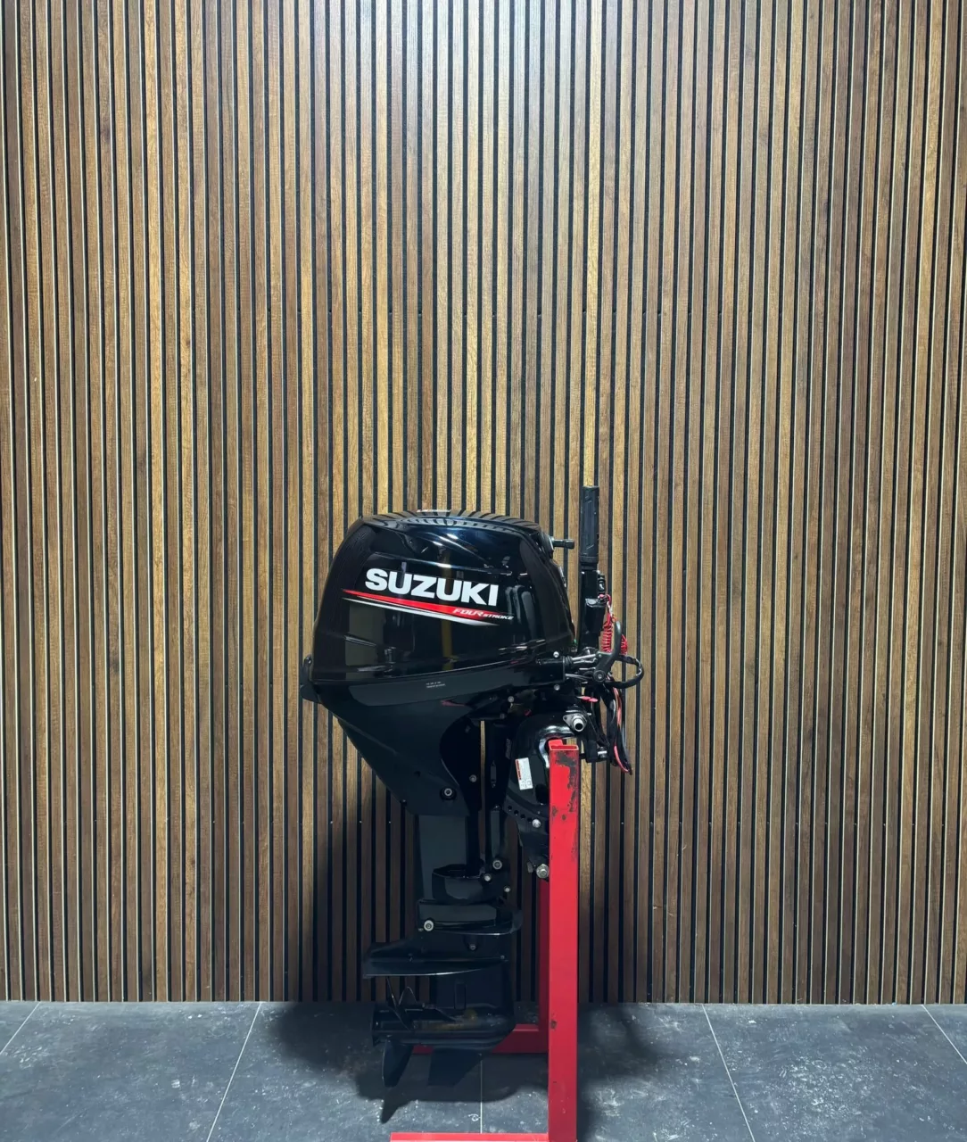 2020 Suzuki DF25A 25HP outboard engine.
