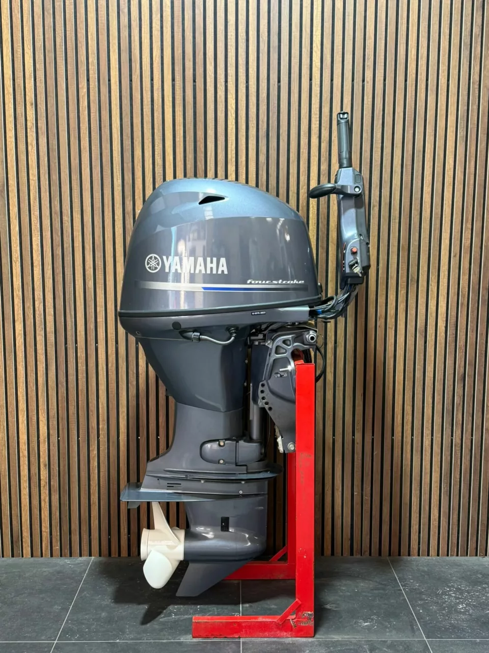 2023 Yamaha F70 AETL outboard engine.